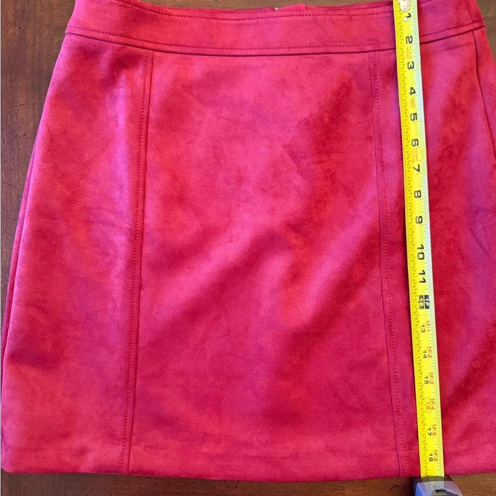LOFT Scarlet Mini Skirt